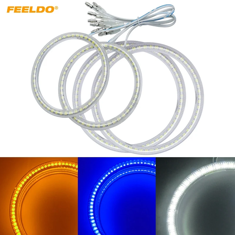 FEELDO 2X110mm 2X90mm Car LED Halo Rings Angel Eyes DRL Head Lamp For Hyundai Elantra(04-06) #HQ3217
FEELDO 2X110mm 2X90mm Car LED Halo Rings Angel Eyes DRL Head Lamp For Hyundai Elantra(04-06) #HQ3217