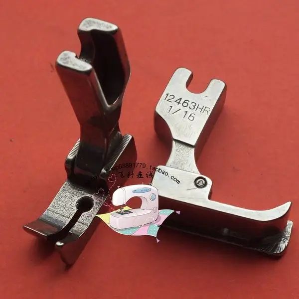 Industrial sewing machine accessories 12463HR flat sewing machine presser foot flange pressure foot P811 steel 1.6mm
Industrial sewing machine accessories 12463HR flat sewing machine presser foot flange pressure foot P811 steel 1.6mm