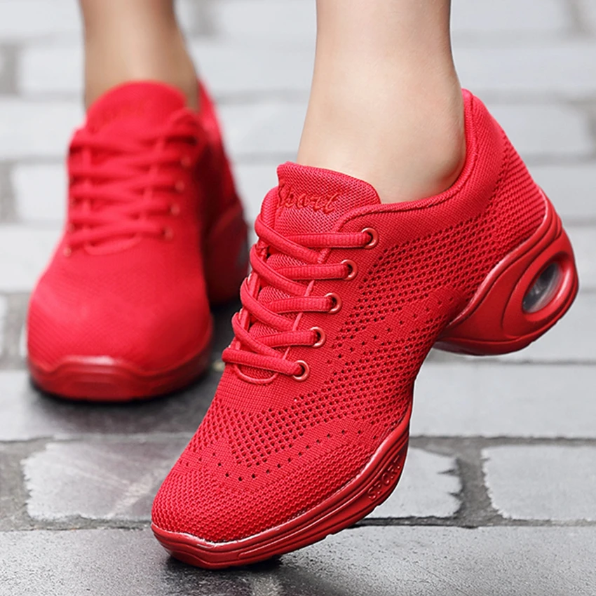 Women Dance Shoes Fabric Mesh Breathable Modern Square Jazz Dance Shoes Ladies Fitness Trainers Girls Dance Sneakers Shoes 257f
Women Dance Shoes Fabric Mesh Breathable Modern Square Jazz Dance Shoes Ladies Fitness Trainers Girls Dance Sneakers Shoes 257f