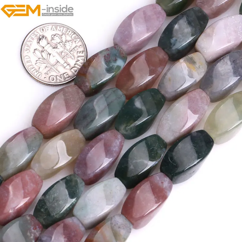 Gem-inside Natural Twist Twisted Agates Beads For Jewelry Making 8X16mm 15inches DIY Jewellery
Gem-inside Natural Twist Twisted Agates Beads For Jewelry Making 8X16mm 15inches DIY Jewellery