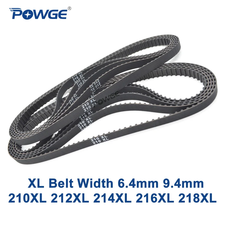 Синхронный ремень POWGE XL 210/212/214/216/218 ширина 025 037 зубья 105 106 107 108 109 синхронный 210XL 212XL