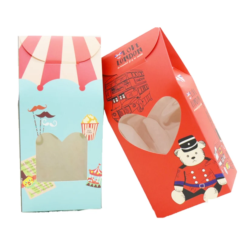 10pcs Circus London theme candy box with window kids birthday party supplies handmade biscuits package bag kids gift package box
10pcs Circus London theme candy box with window kids birthday party supplies handmade biscuits package bag kids gift package box