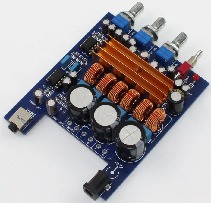 huande electronic TPA3116 amplifier board 2.1 High Power Digital power amplifier board YJ00285 2*50W+100W
huande electronic TPA3116 amplifier board 2.1 High Power Digital power amplifier board YJ00285 2*50W+100W