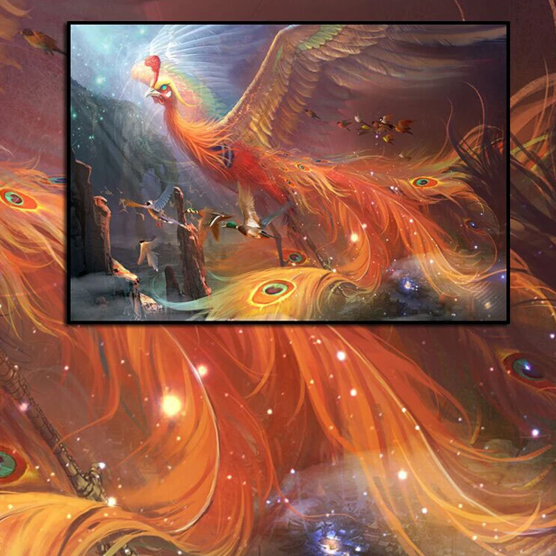 73*50CM DIY Diamond Painting Cross Stitch animals Phoenix Partial 5D 3D Diamond High-quality Mosaic Needlework Crafts Christmas
73*50CM DIY Diamond Painting Cross Stitch animals Phoenix Partial 5D 3D Diamond High-quality Mosaic Needlework Crafts Christmas