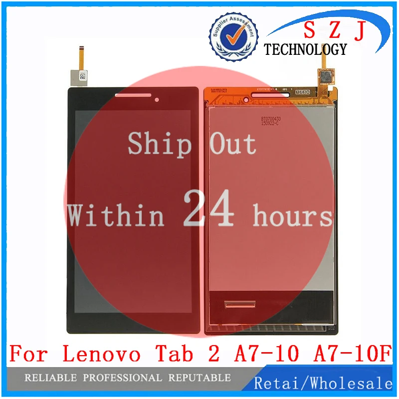New 7'' inch For Lenovo Tab 2 A7-10 A7-10F LCD Display + Touch Screen Digitizer Assembly Replacements
New 7'' inch For Lenovo Tab 2 A7-10 A7-10F LCD Display + Touch Screen Digitizer Assembly Replacements
