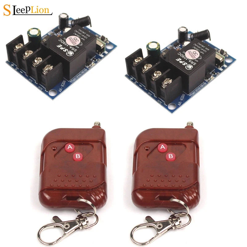 Sleeplion переключатель с дистанционным управлением 12V 24V 36V 48V 30A релейный Переключатель приемника передатчик дистанционного управления 315/433MHz и...
Sleeplion переключатель с дистанционным управлением 12V 24V 36V 48V 30A релейный Переключатель приемника передатчик дистанционного управления 315/433MHz и...