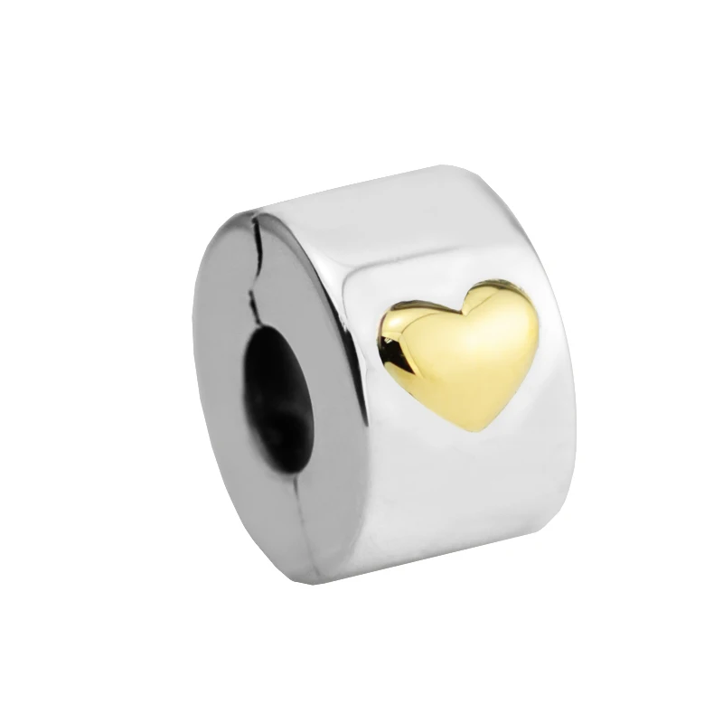 Fits For CKK Bracelets Classic Heart Clip Charms with 14K Real Gold 100% 925 Sterling-Silver-Jewelry Beads Free Shipping
Fits For CKK Bracelets Classic Heart Clip Charms with 14K Real Gold 100% 925 Sterling-Silver-Jewelry Beads Free Shipping