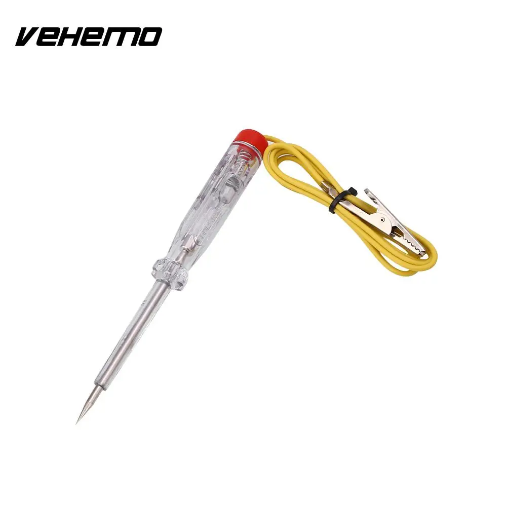 Car 6V 12V 24V DC Direct current Tester Pen Light Circuit Screwdriver Auto Motorcycle Electrics Testing Tool car accessories
Car 6V 12V 24V DC Direct current Tester Pen Light Circuit Screwdriver Auto Motorcycle Electrics Testing Tool car accessories