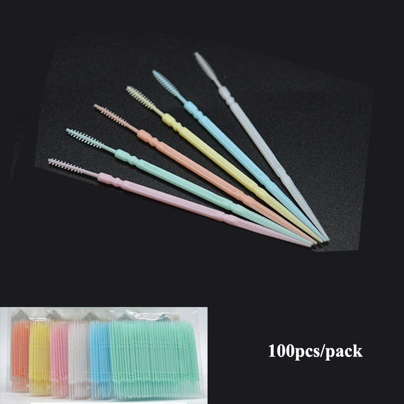 100pcs/box Dental Floss Interdental Toothpick Brush Brush Teeth Stick Dental Oral Care Toothpicks Floss Pick Double Head
100pcs/box Dental Floss Interdental Toothpick Brush Brush Teeth Stick Dental Oral Care Toothpicks Floss Pick Double Head