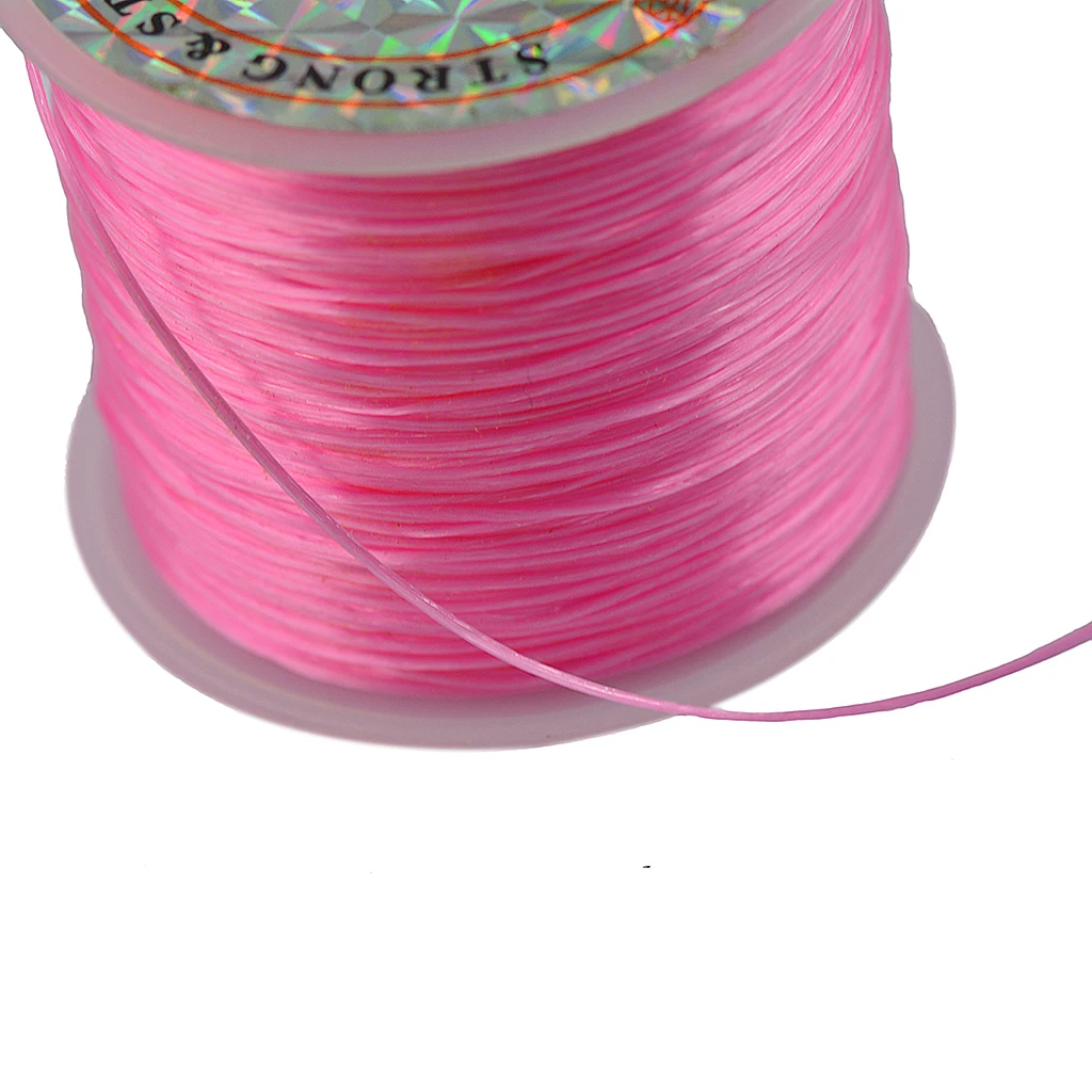 50 Yards Stretch Polyester Crystal String Cord Jewelry Making DIY Pink
50 Yards Stretch Polyester Crystal String Cord Jewelry Making DIY Pink