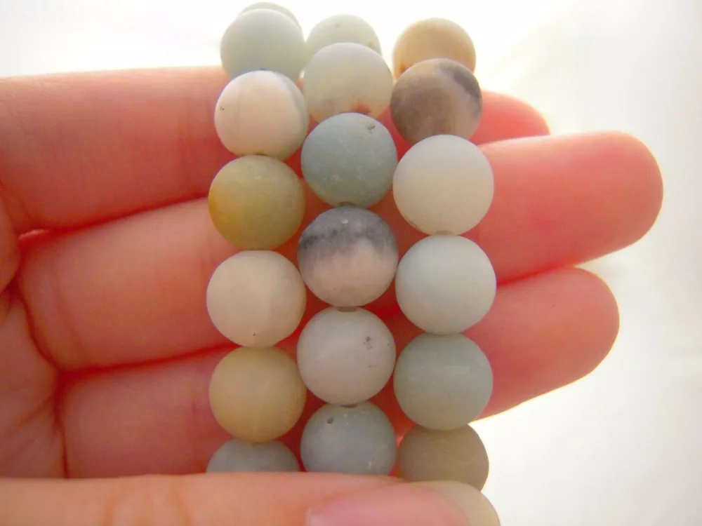 Матовый Scrub Amazonite бусины из природных камней 8 мм разноцветные красивая бусина Diy