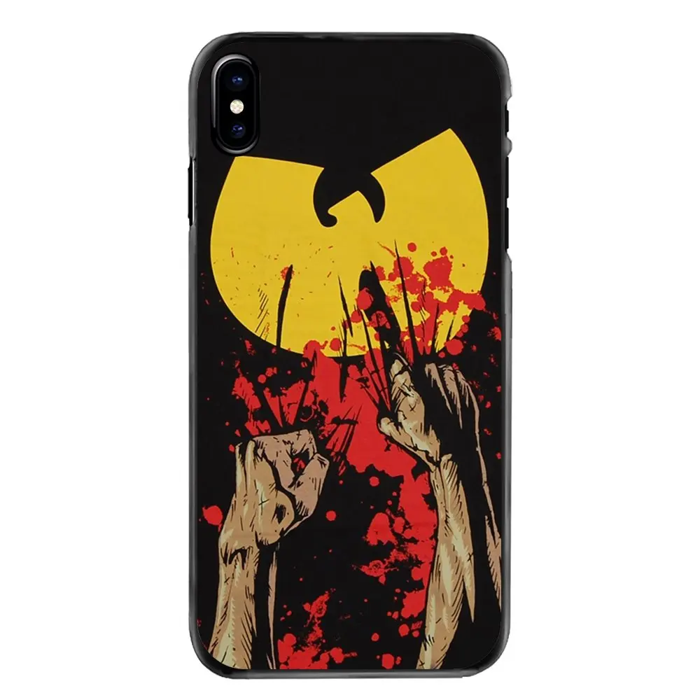Wu Tang Clan хип-хоп рэп-группа аксессуары Жесткий телефон чехол для Iphone 4 4S 5 5S 5C SE 6 S 7 8