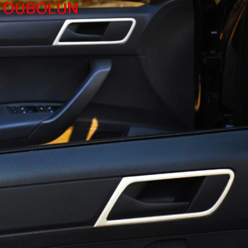 OUBOLUN ABS хром для Skoda Rapid Spaceback 2013 2014 2015 2016 межкомнатные двери чашки аксессуары чаши