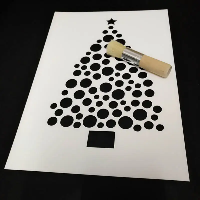 Reusable Geometric Christmas Tree Stencil for Painting,Acrylic Paints,Chalk Paints,Furniture Painting,Craft Projects, A4
Reusable Geometric Christmas Tree Stencil for Painting,Acrylic Paints,Chalk Paints,Furniture Painting,Craft Projects, A4