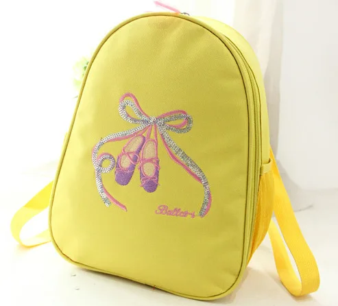 Милый детский рюкзак для балерины с вышивкой и блестящими блестками детская