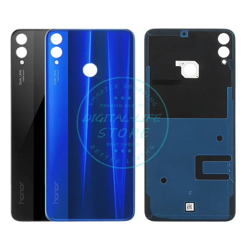 Оригинальная задняя крышка батарейного отсека Honor 8X для Huawei View 10 Lite запасные