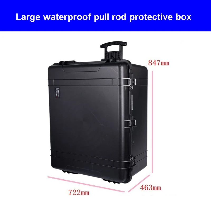 high quality Large pull-rod box Equipment box Waterproof and moisture-proof Instrument protective tie rod box Safety tool case
high quality Large pull-rod box Equipment box Waterproof and moisture-proof Instrument protective tie rod box Safety tool case
