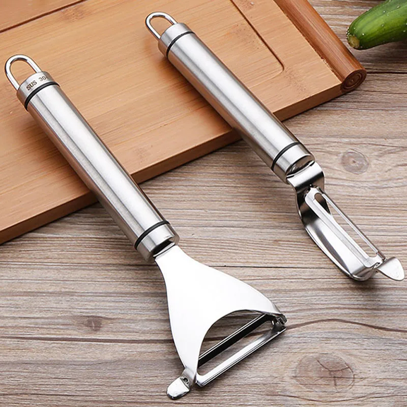 UPORS 2Pcs Stainless Steel Vegetable Peeler High Duty Material Fruit Cutter Rustproof Carrot Grater Potato Slicer Kitchen Gadget
UPORS 2Pcs Stainless Steel Vegetable Peeler High Duty Material Fruit Cutter Rustproof Carrot Grater Potato Slicer Kitchen Gadget