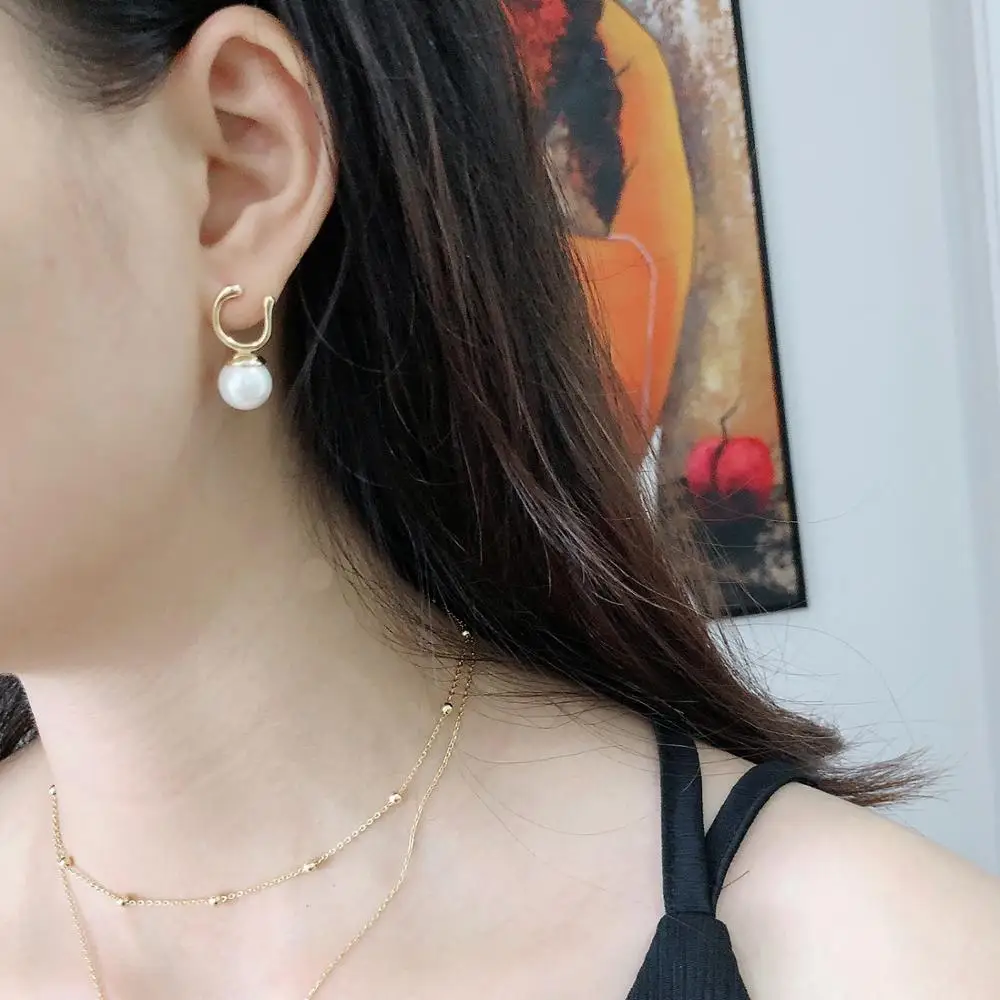 Amaiyllis 925 Sterling Silver Pearl Earrings Natural Freshwater Pearl Earrings For Women summer Jewelry
Amaiyllis 925 Sterling Silver Pearl Earrings Natural Freshwater Pearl Earrings For Women summer Jewelry