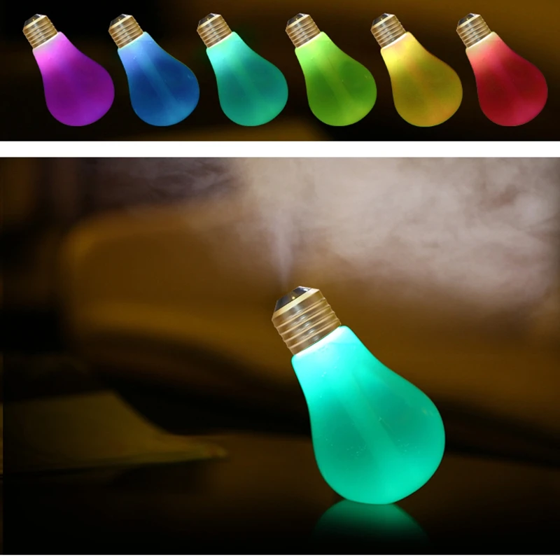 USB Portable 400ml LED Lamp Air Ultrasonic Humidifier For Essential Oil Air Freshener Mist Maker Night Light Bulb
USB Portable 400ml LED Lamp Air Ultrasonic Humidifier For Essential Oil Air Freshener Mist Maker Night Light Bulb