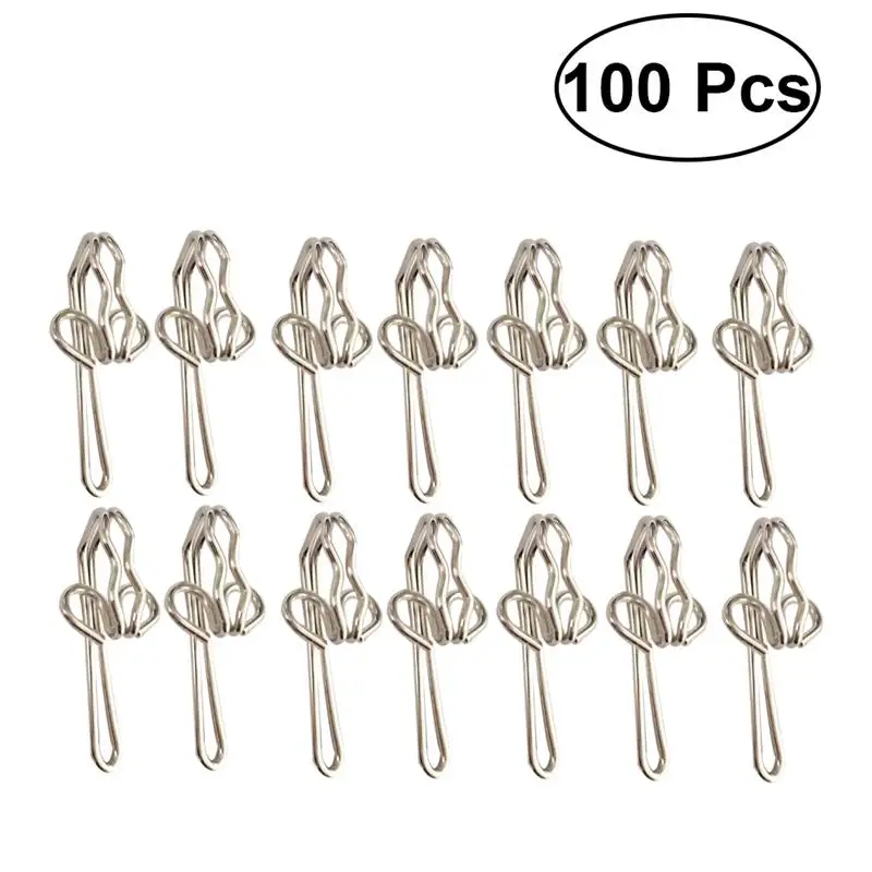 100pcs Curtain Hooks Butterfly Nickle Curtain Hooks Plated Curtain Hooks for Accessories
100pcs Curtain Hooks Butterfly Nickle Curtain Hooks Plated Curtain Hooks for Accessories