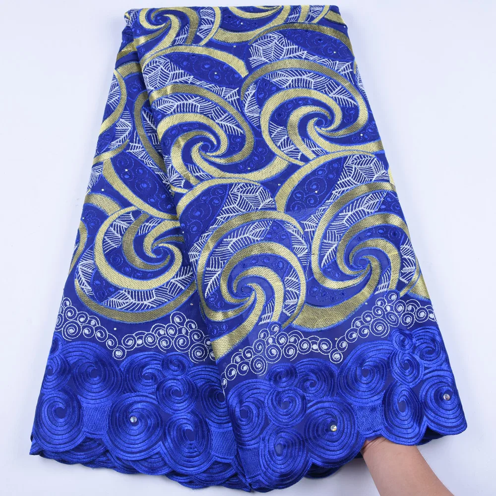 Royal Blue African Lace Fabric 2019 High Quality Lace Swiss Voile Lace In Switzerland Embroidery Cotton Dry Lace Fabrics S1614
Royal Blue African Lace Fabric 2019 High Quality Lace Swiss Voile Lace In Switzerland Embroidery Cotton Dry Lace Fabrics S1614