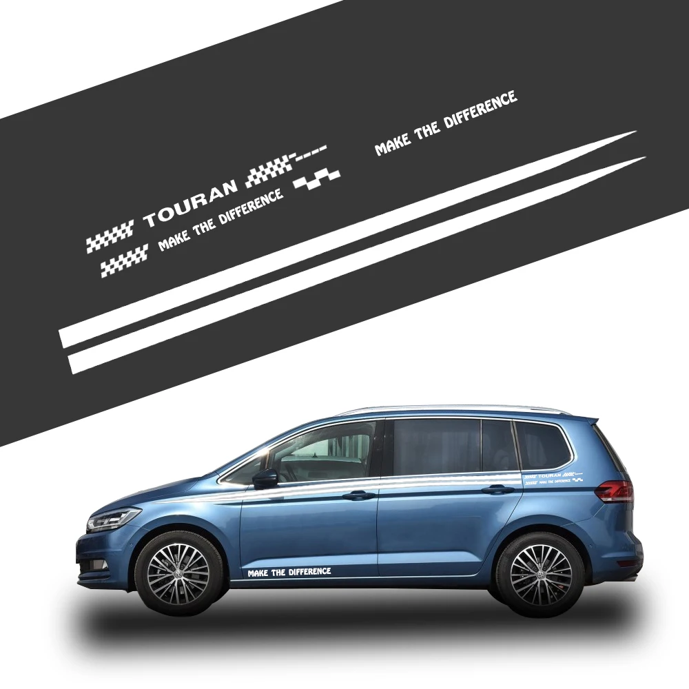 Car Sticker Black Or White Decoration Car Side Body Decal Sticker For Volkswagen Touran Pickup Truck Decals DIY Car Styling
Car Sticker Black Or White Decoration Car Side Body Decal Sticker For Volkswagen Touran Pickup Truck Decals DIY Car Styling