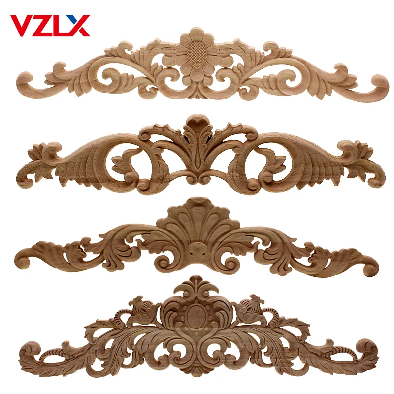 VZLX European Decals Solid Wood Applique Long Flower Pieces Vintage Home Decor Decoration Maison Carved Accessories Modern
VZLX European Decals Solid Wood Applique Long Flower Pieces Vintage Home Decor Decoration Maison Carved Accessories Modern