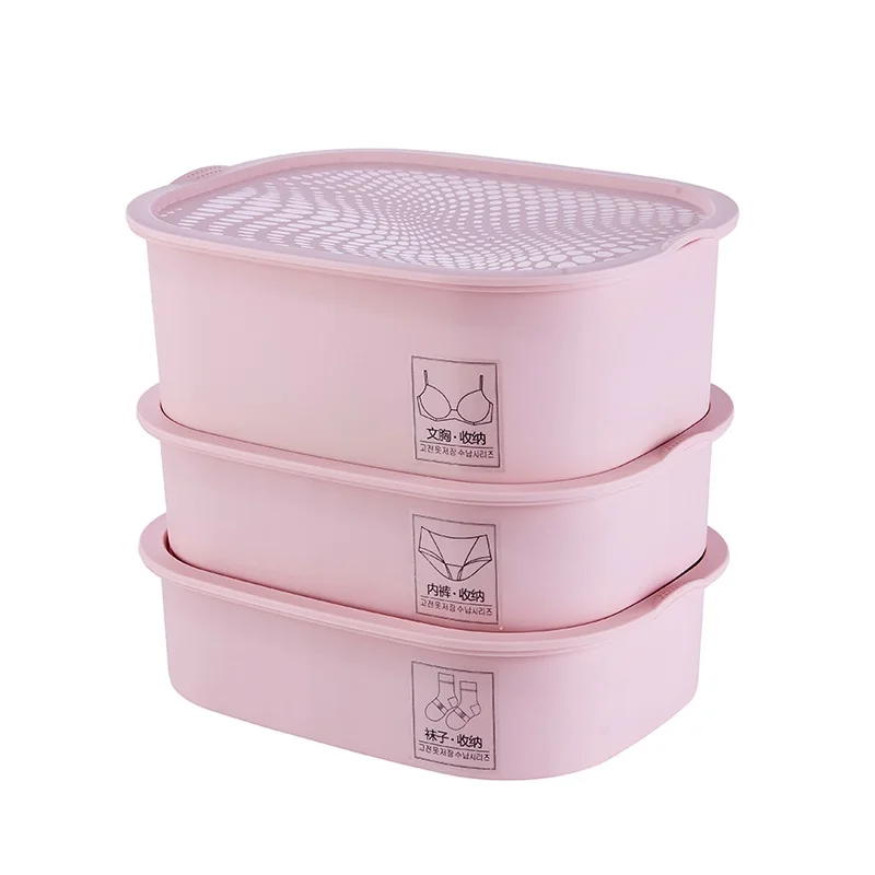 Underwear Storage Box 3 layer Cover With Bra Socks Drawer Plastic Finishing Box Plastic Container Storage Drawer Organizer
Underwear Storage Box 3 layer Cover With Bra Socks Drawer Plastic Finishing Box Plastic Container Storage Drawer Organizer