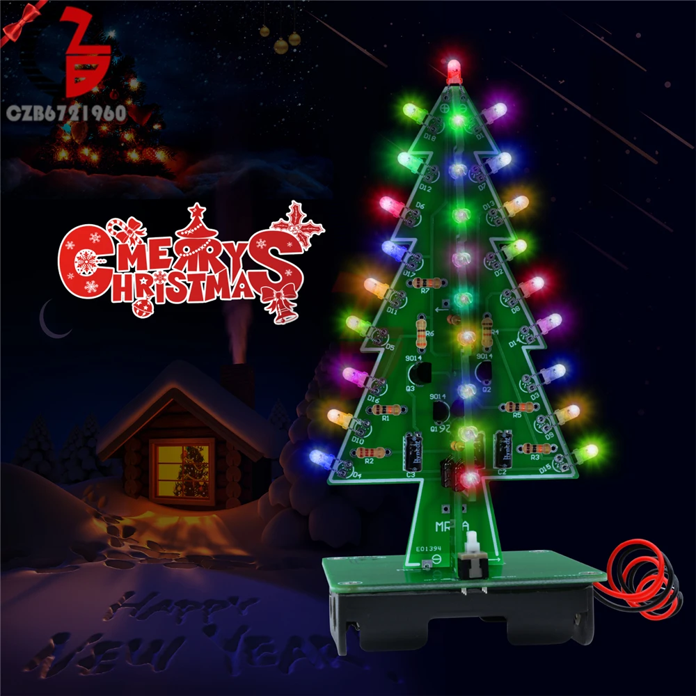 3D Xmas Tree Diy Kits RGB LED Light Holiday Light Multi Colors Christmas Trees Light for Home Living Room Garden Decoration
3D Xmas Tree Diy Kits RGB LED Light Holiday Light Multi Colors Christmas Trees Light for Home Living Room Garden Decoration