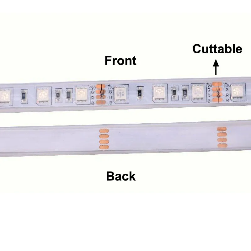 Waterproof IP67 LED Strip Light SMD 5050 60 led/m 5m Roll Ruban 10m 15m 20m Kit IR Remote Control AC Adapter
Waterproof IP67 LED Strip Light SMD 5050 60 led/m 5m Roll Ruban 10m 15m 20m Kit IR Remote Control AC Adapter