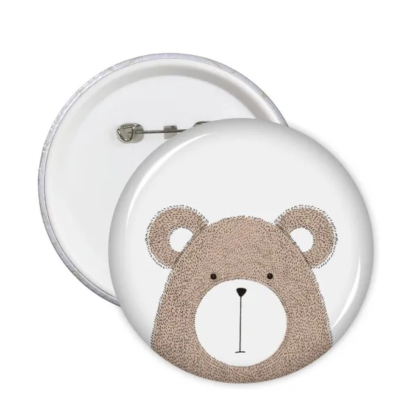 5pcs Simplicity Style Chubby Bear Illustration Round Pin Badge Button Clothing Patche Kid Gift Brooche
5pcs Simplicity Style Chubby Bear Illustration Round Pin Badge Button Clothing Patche Kid Gift Brooche
