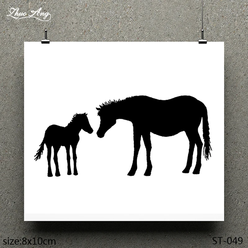 ZhuoAng Grazing Horse Pattern Design Clear Stamp / Scrapbook Rubber Stamp / Craft Clear Stamp Card / Seamless Stamp
ZhuoAng Grazing Horse Pattern Design Clear Stamp / Scrapbook Rubber Stamp / Craft Clear Stamp Card / Seamless Stamp