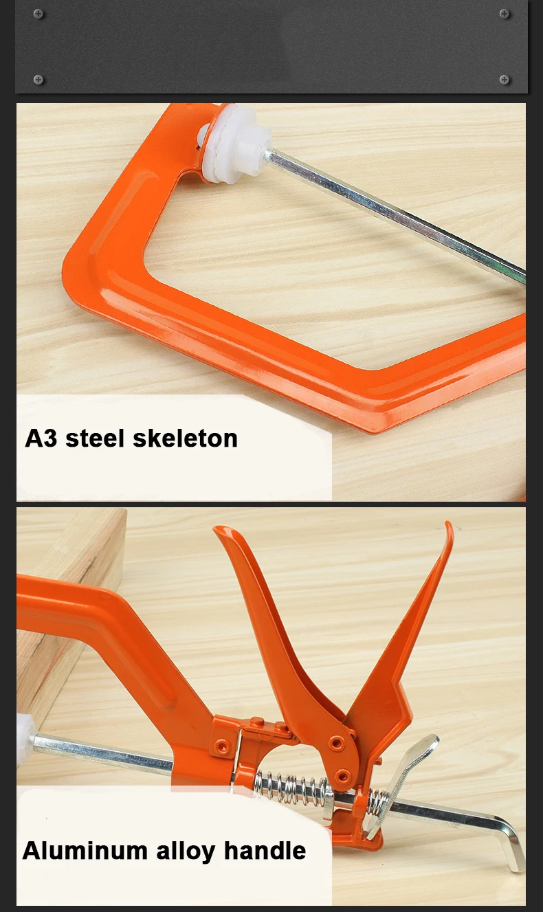 4 inch 6 inch Quick Ratchet Release Speed Squeeze Wood Working Work Bar Clamp Clip Kit Spreader Gadget Tool DIY Hand Woodworking
4 inch 6 inch Quick Ratchet Release Speed Squeeze Wood Working Work Bar Clamp Clip Kit Spreader Gadget Tool DIY Hand Woodworking