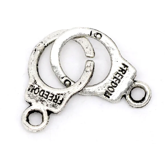 Подвески DoreenBeads 50 серебряного цвета "Свобода" Подвеска «наручники» (B09982), иу
Подвески DoreenBeads 50 серебряного цвета "Свобода" Подвеска «наручники» (B09982), иу