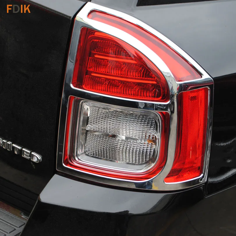 2pcs Chrome Rear Tail Light Lamp Wide Moulding Trim Taillight Cover Protector Guards for Jeep Compass 2011-2015
2pcs Chrome Rear Tail Light Lamp Wide Moulding Trim Taillight Cover Protector Guards for Jeep Compass 2011-2015
