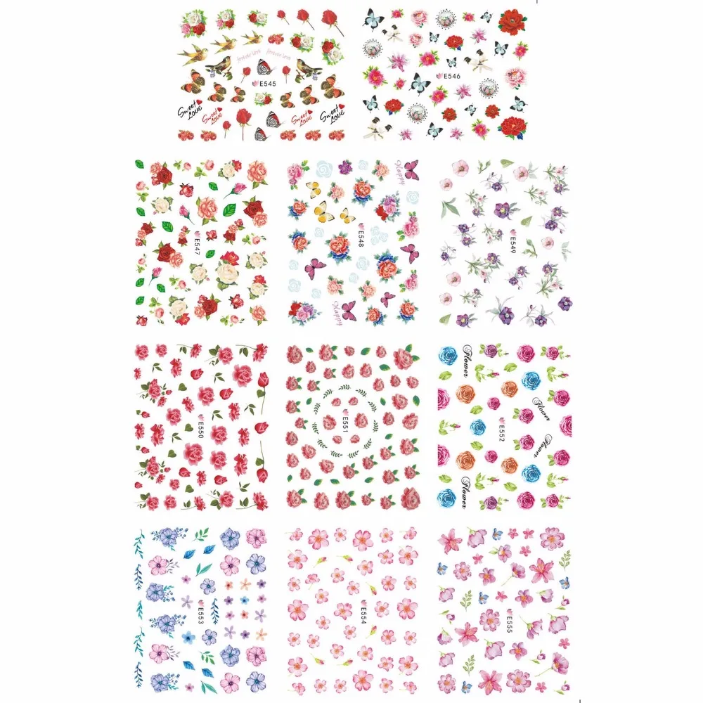 11 PACKS / LOT NAIL ART 3D SIMULATION BACK ADHESIVE NAIL STICKER BIRD BUTTERFLY SWALLOW ROSE PEONY ROSEMARY E545-555
11 PACKS / LOT NAIL ART 3D SIMULATION BACK ADHESIVE NAIL STICKER BIRD BUTTERFLY SWALLOW ROSE PEONY ROSEMARY E545-555