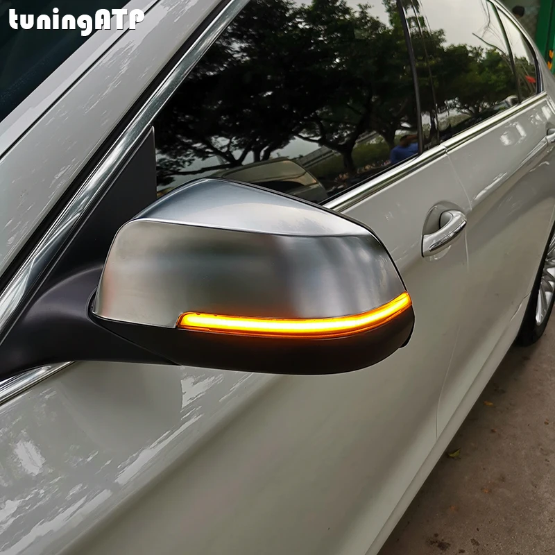 tuningATP Smoked LED Side Door Mirror Indicator Dynamic Turn Signals for BMW 6 Series F06 Gran Coupe F12 F13 LCI
tuningATP Smoked LED Side Door Mirror Indicator Dynamic Turn Signals for BMW 6 Series F06 Gran Coupe F12 F13 LCI