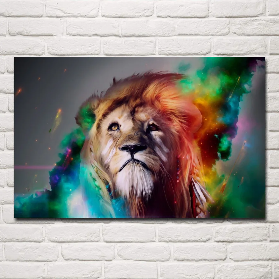 animal artistic portrait colorful lion predator posters on the wall picture home living room decoration for bedroom DW128
animal artistic portrait colorful lion predator posters on the wall picture home living room decoration for bedroom DW128