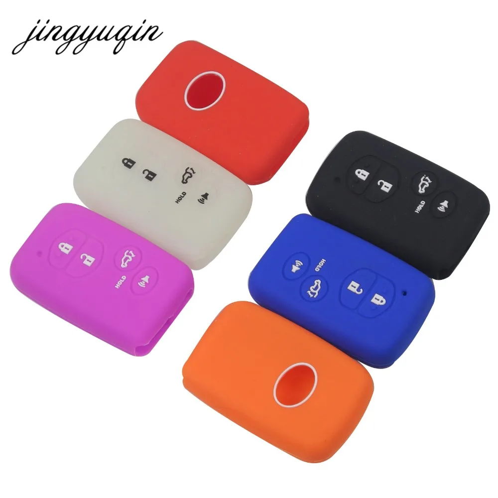 jingyuqin 30pcs/lot Silicone Car Key Cover for Toyota Avalon 4Runner Prius Camry Highlander RAV4 Crown Fob Case Holder
jingyuqin 30pcs/lot Silicone Car Key Cover for Toyota Avalon 4Runner Prius Camry Highlander RAV4 Crown Fob Case Holder