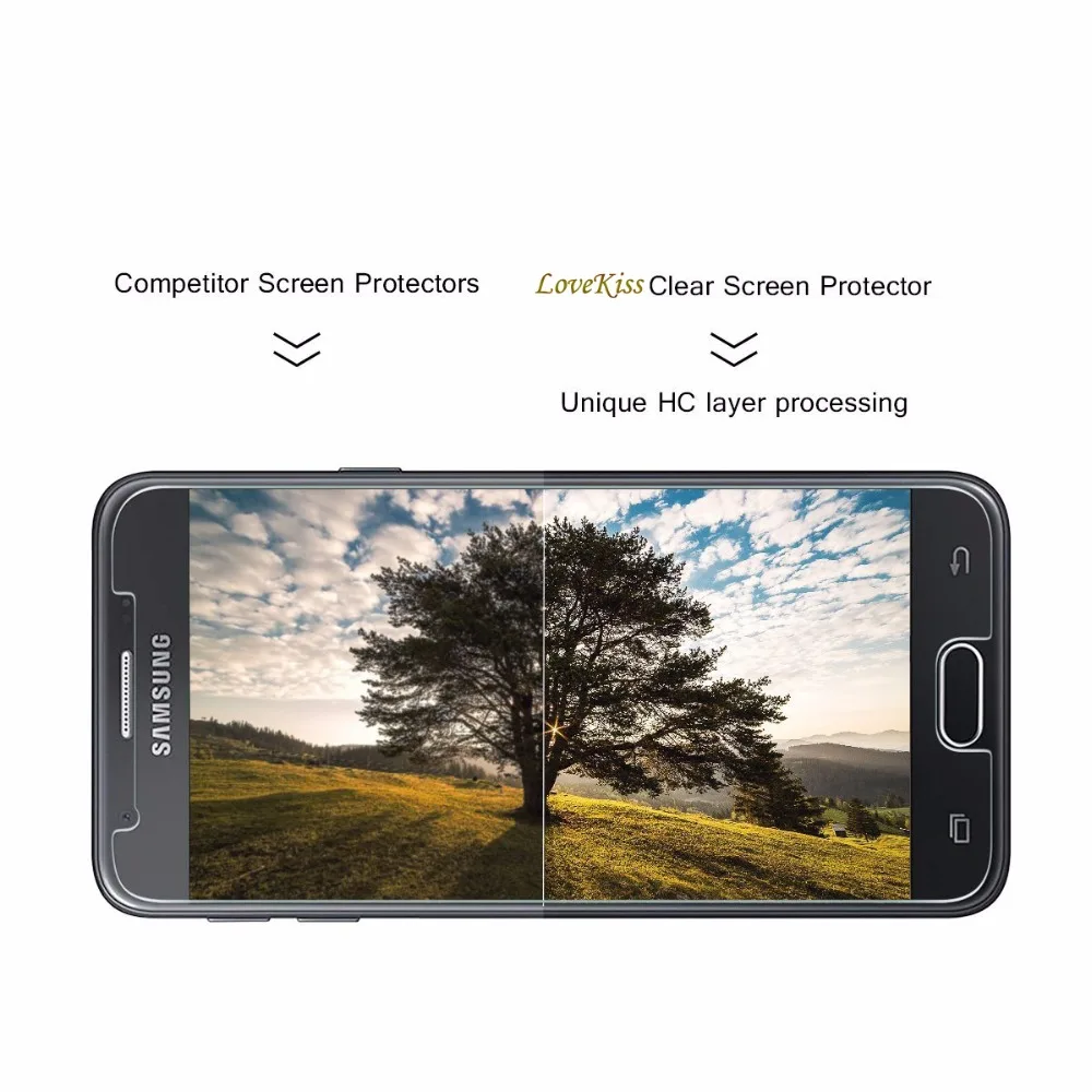 Защитное стекло 9H для Samsung Galaxy J5 2016 J510F SM-J510F J510 | Мобильные телефоны и аксессуары