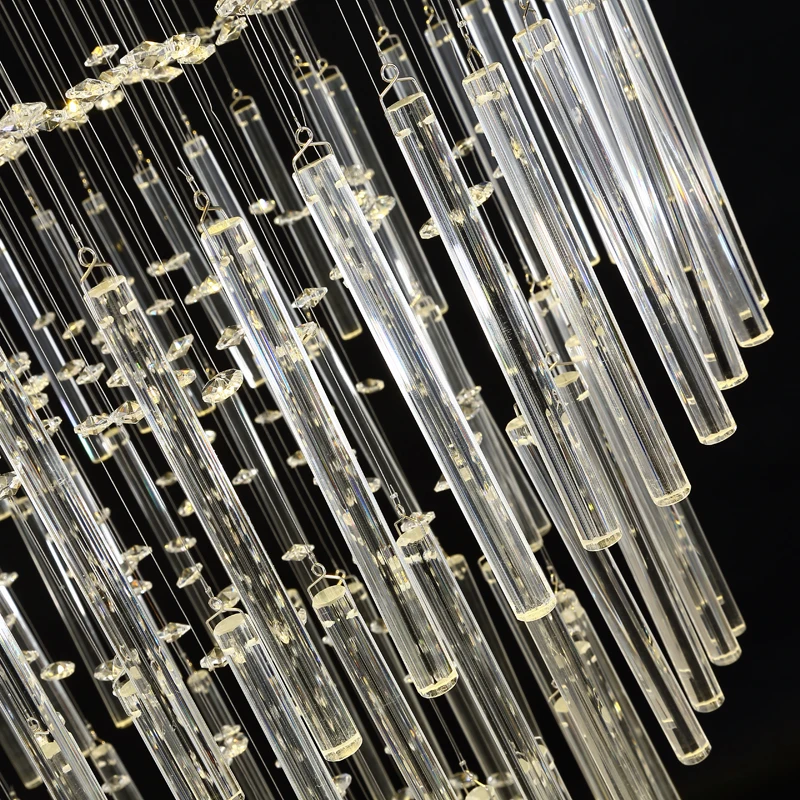 European style CRYSTAL Pendant Light staircase pendant lamp simple crystal stair lamp duplex living room big lighting SJ11 ya74
European style CRYSTAL Pendant Light staircase pendant lamp simple crystal stair lamp duplex living room big lighting SJ11 ya74
