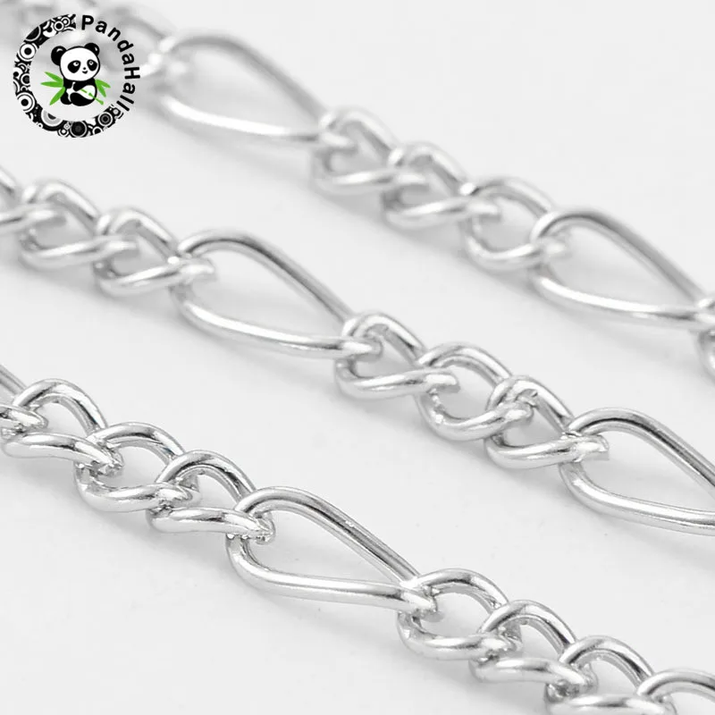 10m Unwelded Iron Handmade Mother-Son Chains for Necklace Jewelry Making Mother Link:3.5x7x1mm Son Link:3x4x0.83mm
10m Unwelded Iron Handmade Mother-Son Chains for Necklace Jewelry Making Mother Link:3.5x7x1mm Son Link:3x4x0.83mm
