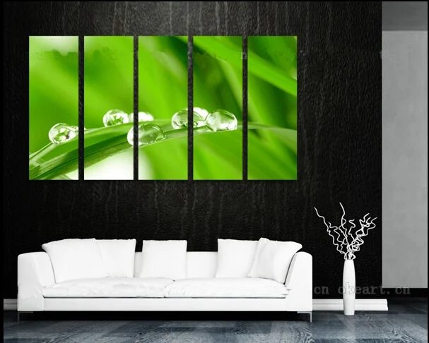 5P 100% hand painted huge wall art oil painting on canvas green leaves free shipment no framed
5P 100% hand painted huge wall art oil painting on canvas green leaves free shipment no framed
