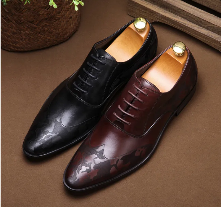 Classical Men Pointed Toe Real Leather Lace Up Derby Shoes Hombre Retro Business Office Formal Shoes Male Derby Shoes
Classical Men Pointed Toe Real Leather Lace Up Derby Shoes Hombre Retro Business Office Formal Shoes Male Derby Shoes