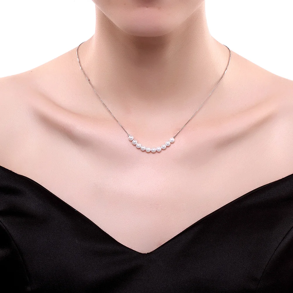 Genuine 925 Sterling Silver Pendant Necklace For Women Natural White Freshwater Baroque Pearl Jewelry Handmade DIY Wedding Gift
Genuine 925 Sterling Silver Pendant Necklace For Women Natural White Freshwater Baroque Pearl Jewelry Handmade DIY Wedding Gift