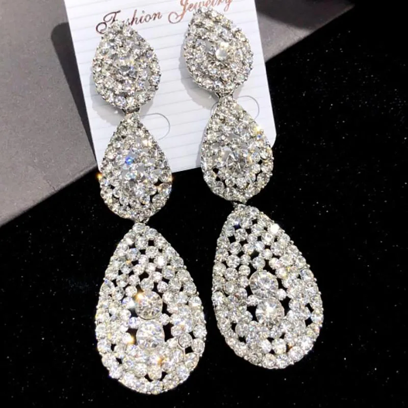 Bride Earrings Cosmetic Geo ZhaoHao Popular Rhinestone Crystal Drop Earring For Wedding Dress Fashion Baldpates
Bride Earrings Cosmetic Geo ZhaoHao Popular Rhinestone Crystal Drop Earring For Wedding Dress Fashion Baldpates
