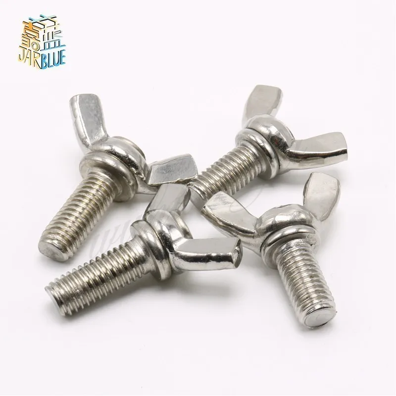 10Pcs M3 M4 M5 M6 DIN316 Hand Tighten Screws Butterfly Bolt Wing Thumb Screw Claw A2-70 Stainless Steel
10Pcs M3 M4 M5 M6 DIN316 Hand Tighten Screws Butterfly Bolt Wing Thumb Screw Claw A2-70 Stainless Steel