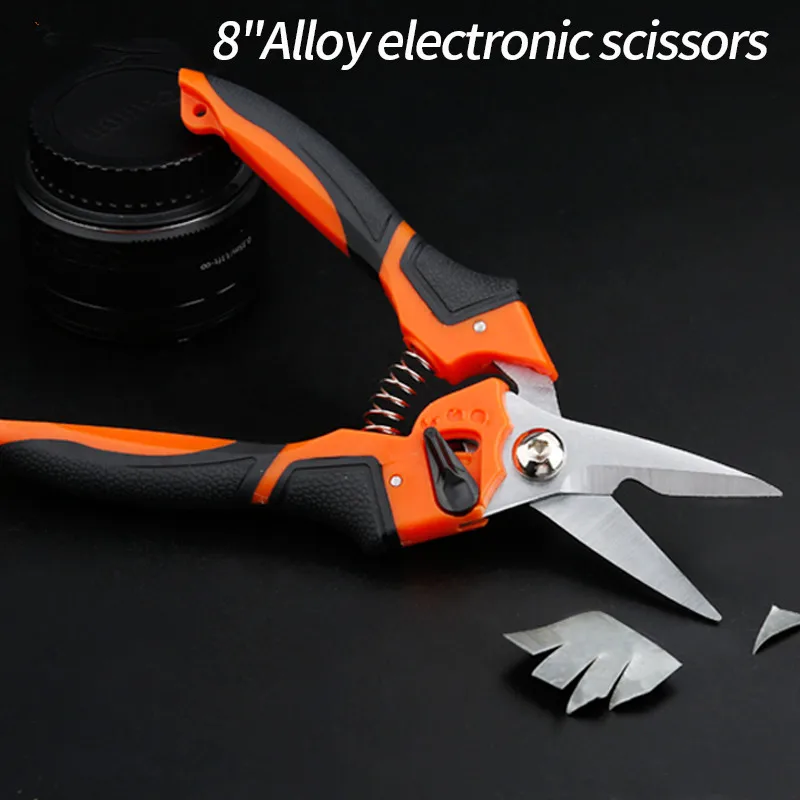 8inch SK-5 Stainless Steel Garden Scissors Fruit Tree Pruning Shears Garden Tools Pruners Garden Shears Secateurs Grafting Tool
8inch SK-5 Stainless Steel Garden Scissors Fruit Tree Pruning Shears Garden Tools Pruners Garden Shears Secateurs Grafting Tool