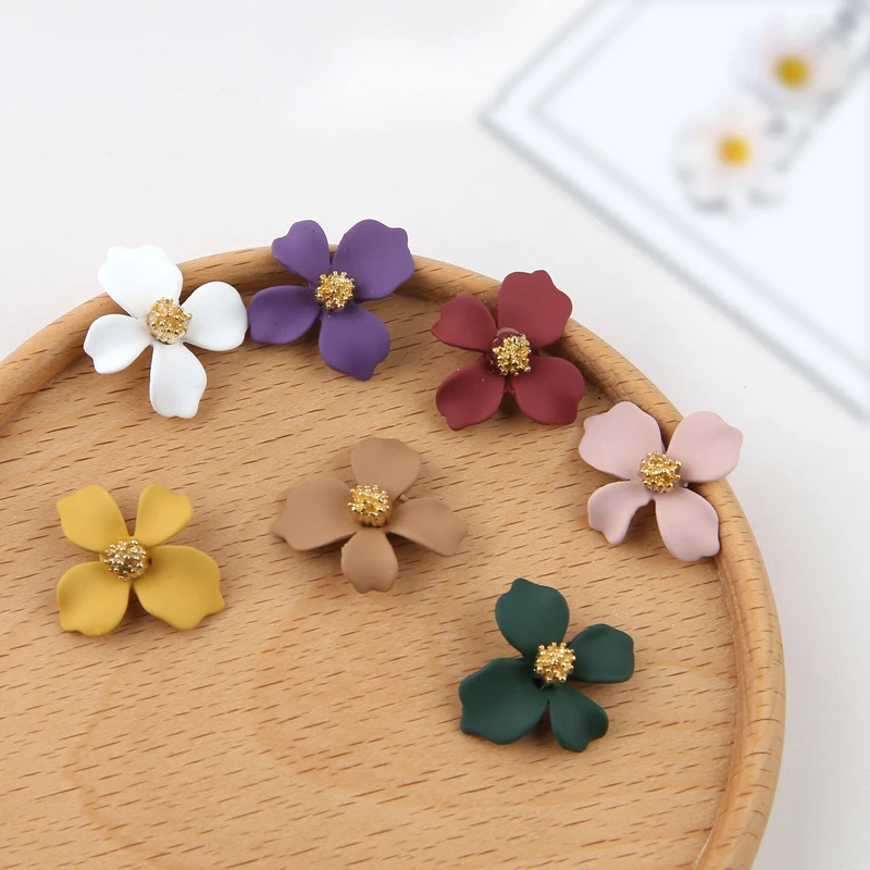 Newest 30pcs/lot color Rubber paint cartoon flowers shape alloy fashion florals charms diy jewelry earrings pendant accessory
Newest 30pcs/lot color Rubber paint cartoon flowers shape alloy fashion florals charms diy jewelry earrings pendant accessory